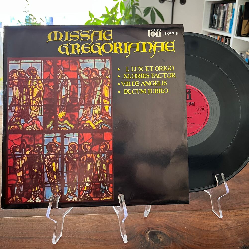 Missae Gregorianae Vinyl LP Veriton SXV-718 Poland